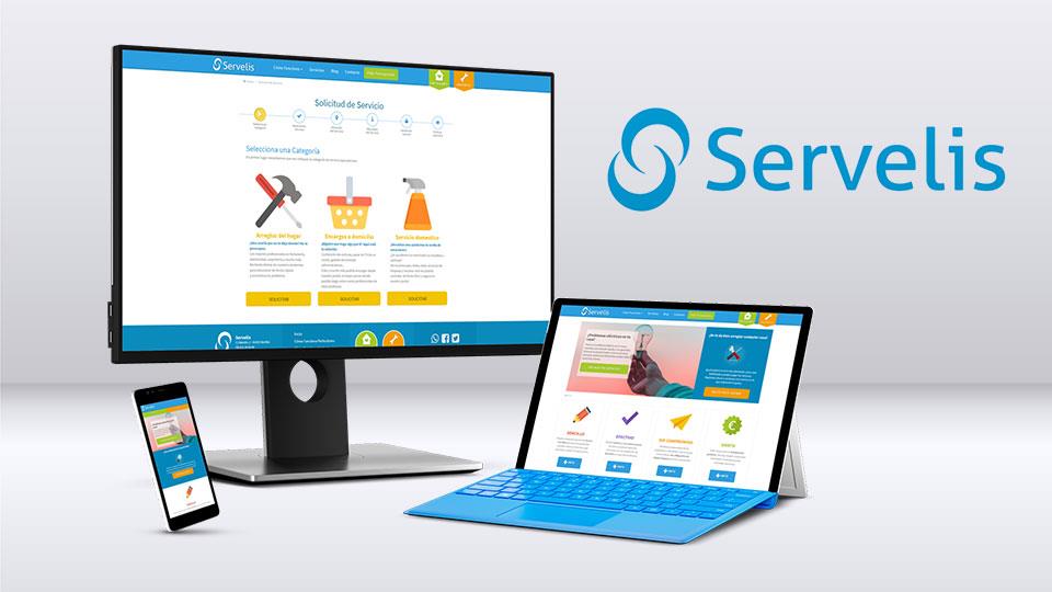 En este momento estás viendo Nuevo proyecto web: Servelis